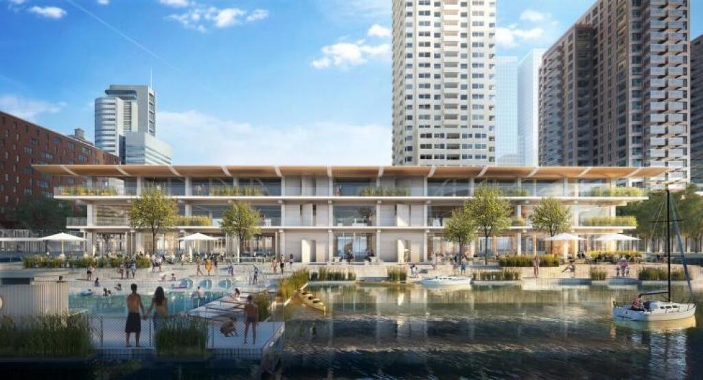 Boj proti častým záplavám. V Rotterdame vyrastie sebestačný plávajúci komplex