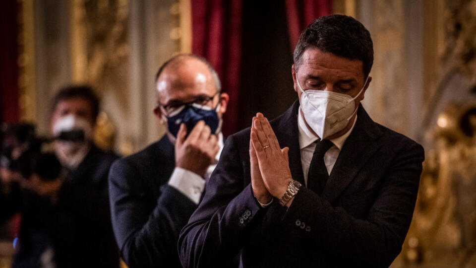 Italian Government Consultations Ahead Of A New Appointment As Prime Minister