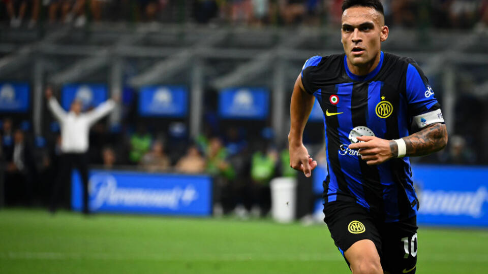 Útočník a kapitán Interu Lautaro Martinez.