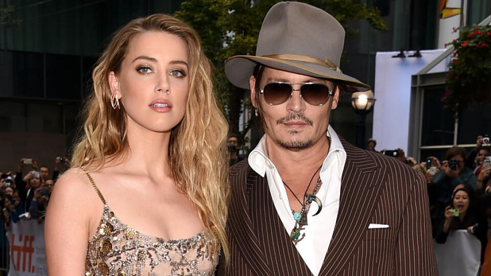 Amber Heard a Johnny Depp v roku 2015