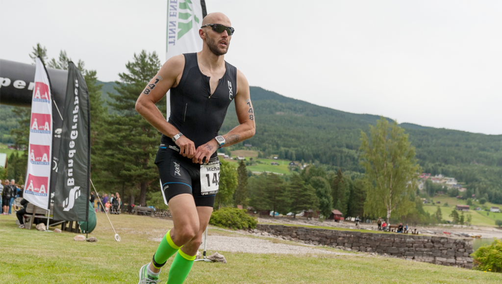 Veľkou láskou Michala Trubana je triatlon.