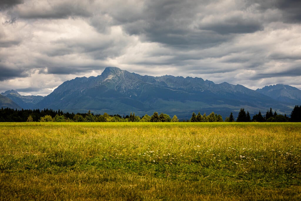 Na snímke Kriváň, jeden z najvyšších vrchov Slovenska. Dosahuje výšku 2 494,7 m n. m.