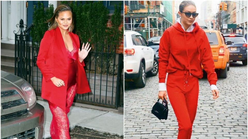 Aby ste dosiahli celkové vyváženie outfitu, odvážne šaty doplňte oversize trenčkotom.