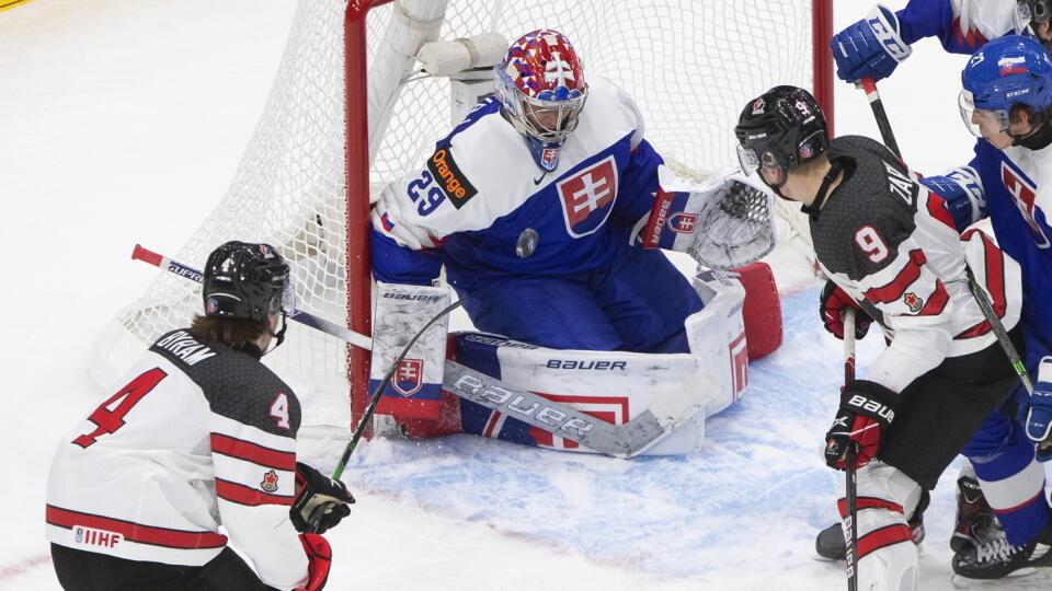 Slovenskí hokejisti sa vo štvrťfinále MS hráčov do 20 rokov stretnú s domácou Kanadou.