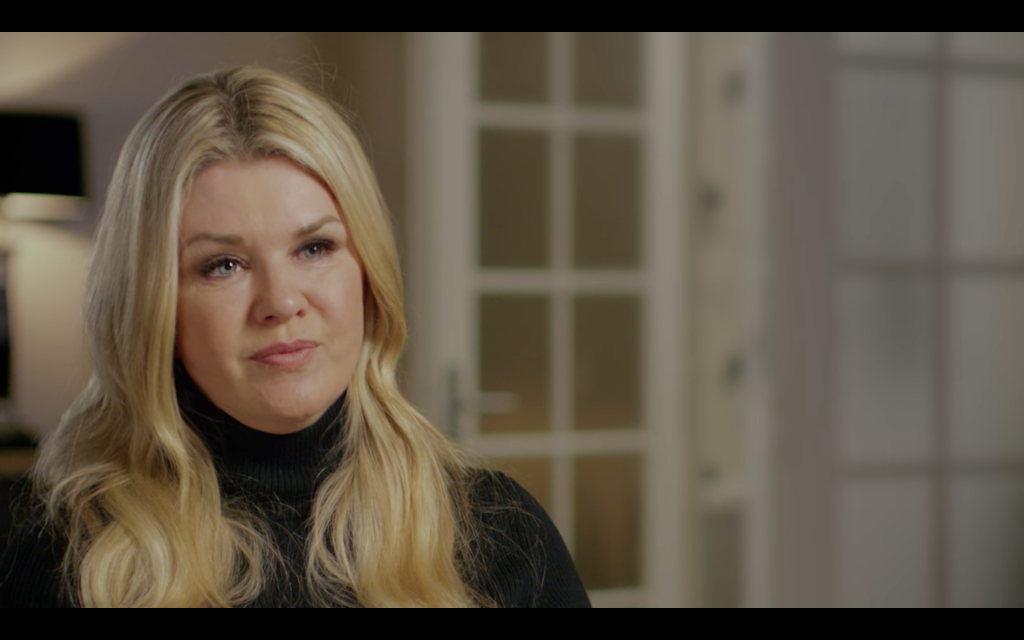 Corinna Schumacherová pre v dokumente o živote Michaela.