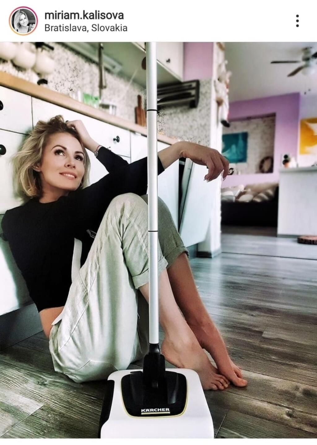 Miriam Kalisová a je skutočne originálne bývanie.