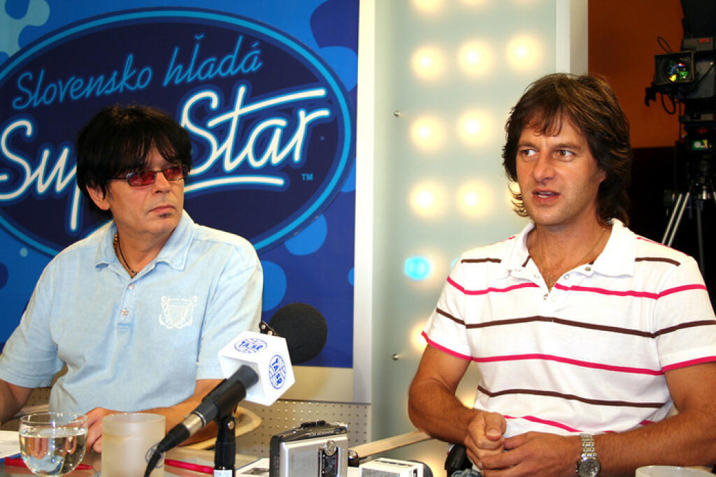 2004 - Paľo Habera ako porotca v Slovensko hľadá SuperStar. Na Veronikin zážitok si už nepamätá.