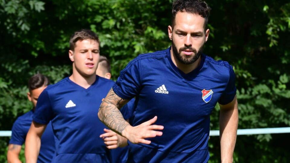 Milan Lalkovič v službách Baníka Ostrava.