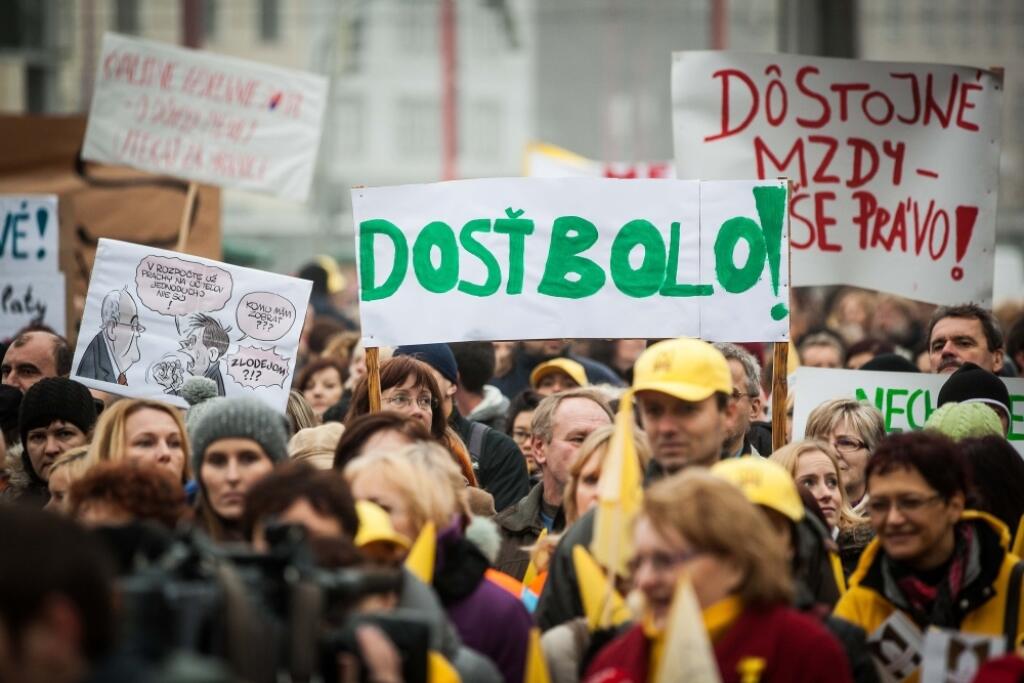 Stránku štrajkujúcich učiteľov napadli „hackeri“