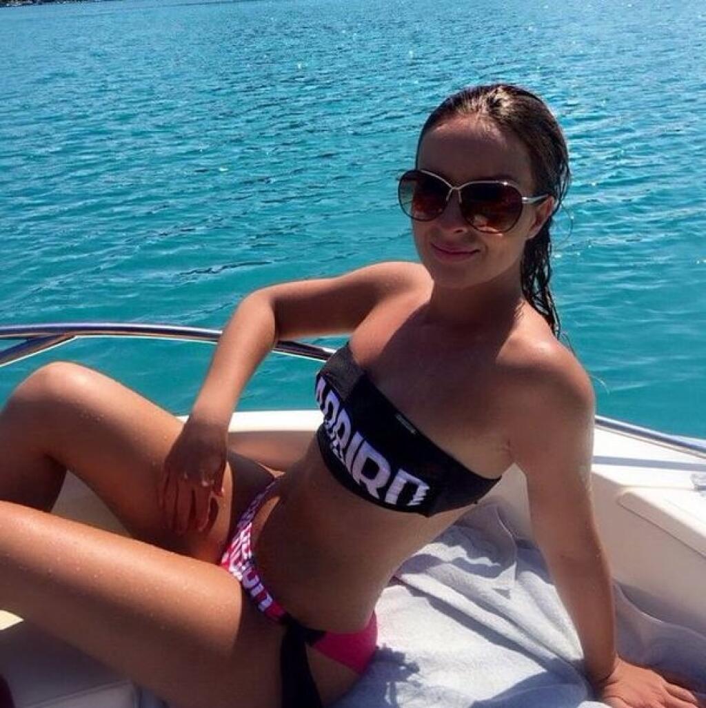 Daniela Nízlová si užila výlet na loďke na rakúskom jazere Faaker.