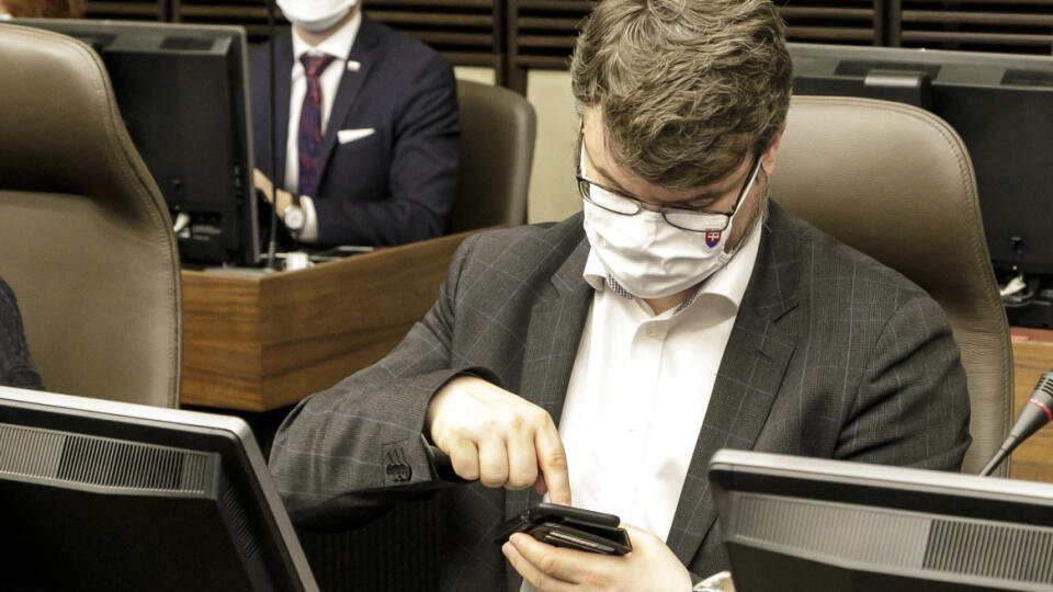 Na snímke podpredseda vlády Slovenskej republiky Štefan Holý (Sme rodina) počas 14. rokovania Vlády SR 2. júna 2021 v Bratislave. FOTO TASR – Dano Veselský