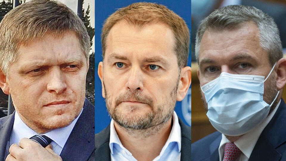 Robert Fico, Igor Matovič, Peter Pellegrini