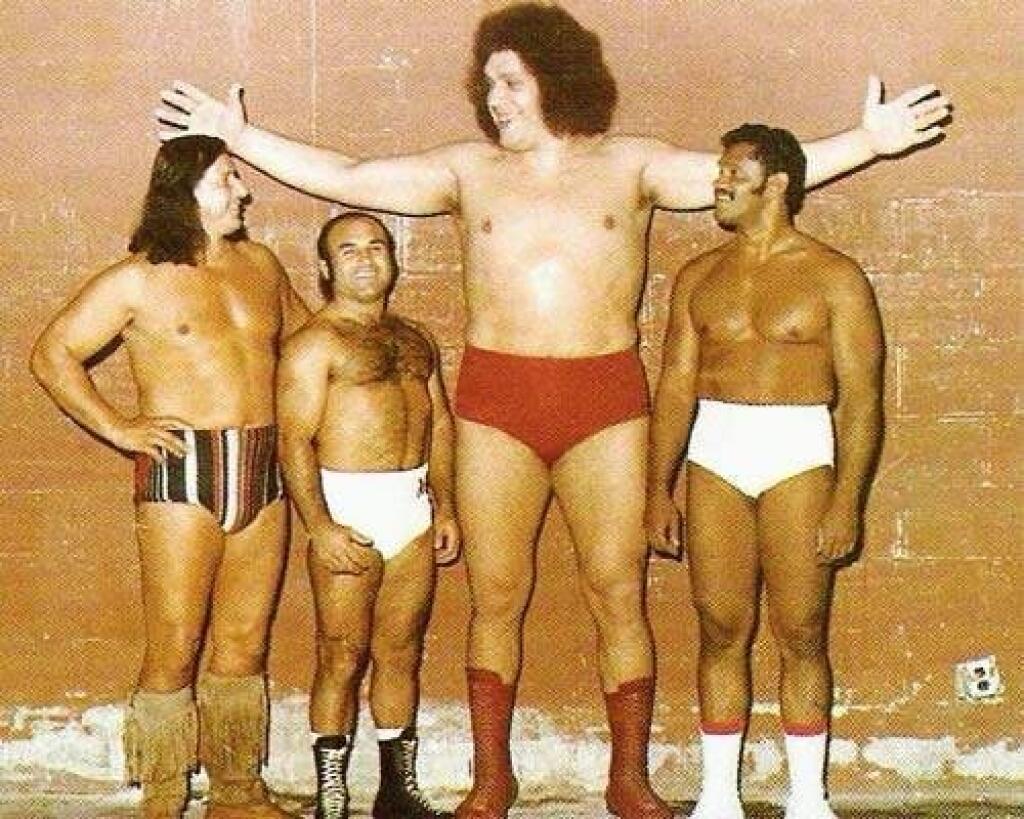 André René Roussimoff nemal vo wrestlerskom svete svojho času žiadnu konkurenciu.
