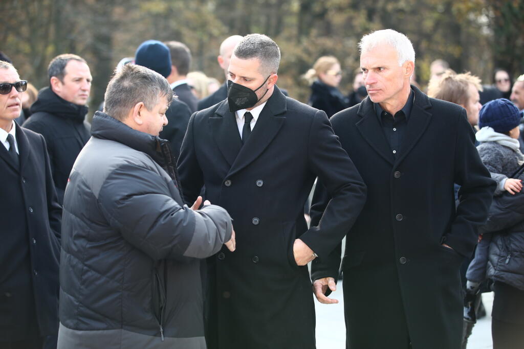 Róbert Pukalovič prišiel aj so synom, ktorý sa s mladým Cecom veľmi dobre poznal.