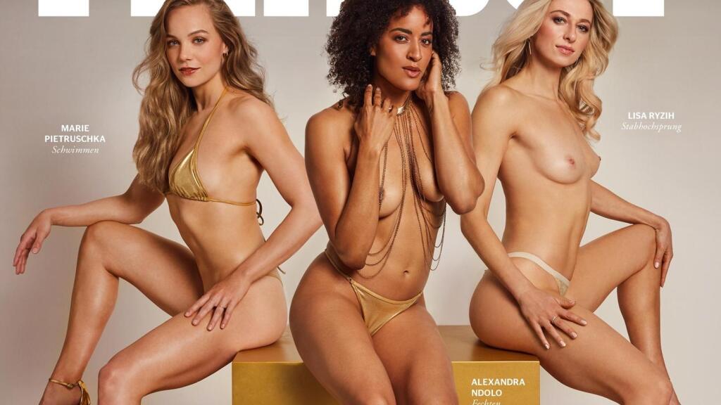 Prípravu na olympiádu si spestrili pikantným fotením. Nemecké športovkyne sa vyzliekli pre pánsky magazín Playboy.