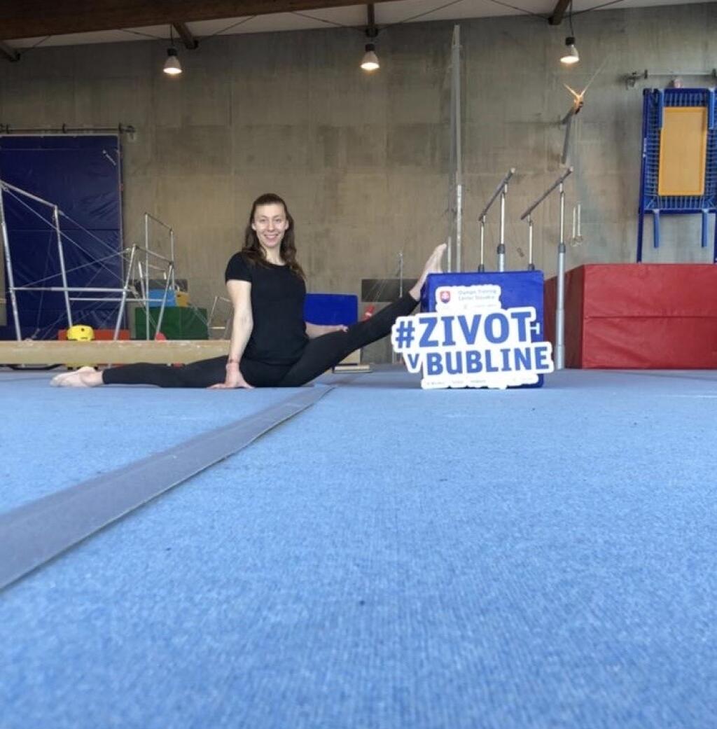 Mokošová si život v bubline pochvaľuje. Tréningom strávi až osem hodín denne.