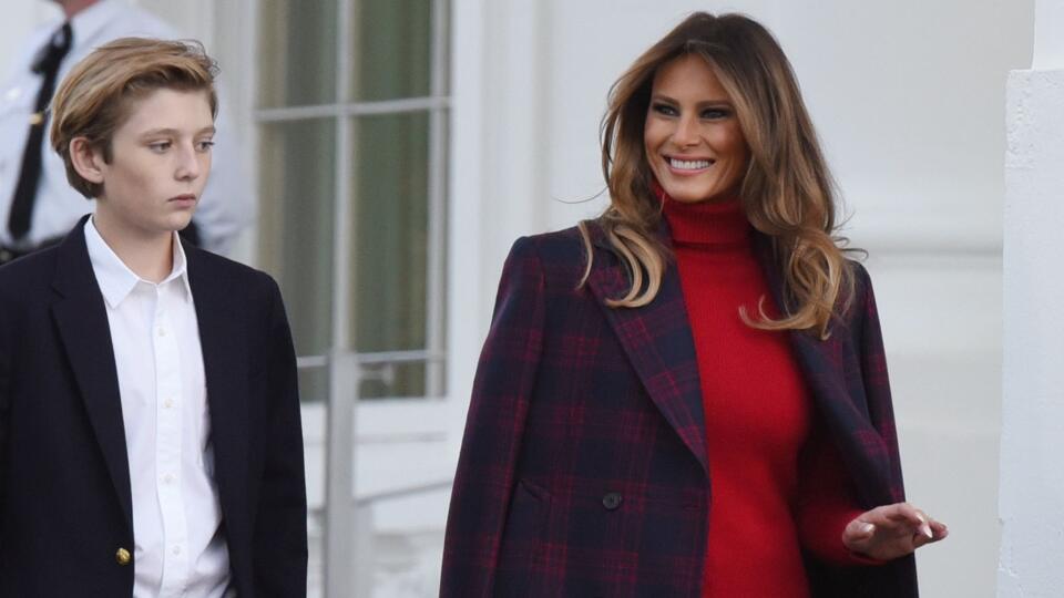 Melania Trump, Barron Trump