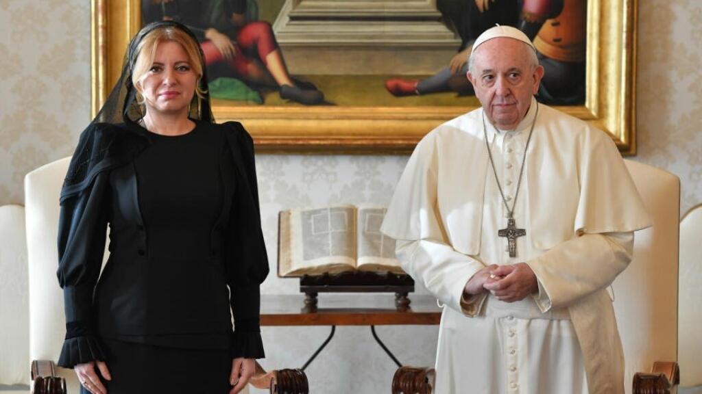 Prezidentka SR Zuzana Čaputová vo Vatikáne