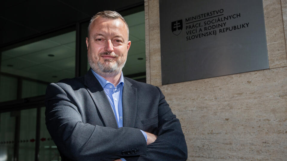 Minister práce, sociálnych vecí a rodiny SR Milan Krajniak.