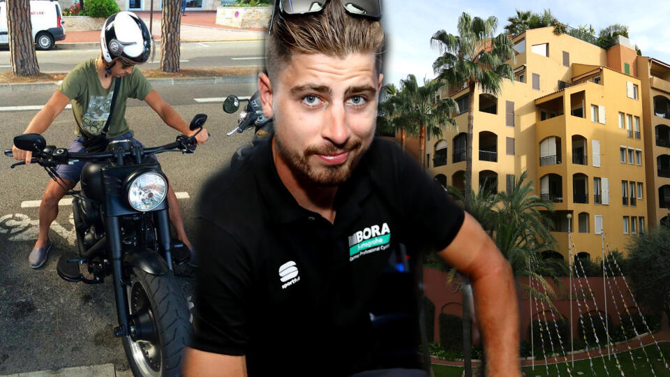 Nemôže sa sťažovať! Slovenský cyklista Peter Sagan (29) má podľa zákulisia pelotónu plat v tíme Bora-hansgrohe približne na úrovni šesť miliónov ročne. No a peniaze si patrične užíva. Investuje do seba a aj do nehnuteľností. Žije si v luxuse!