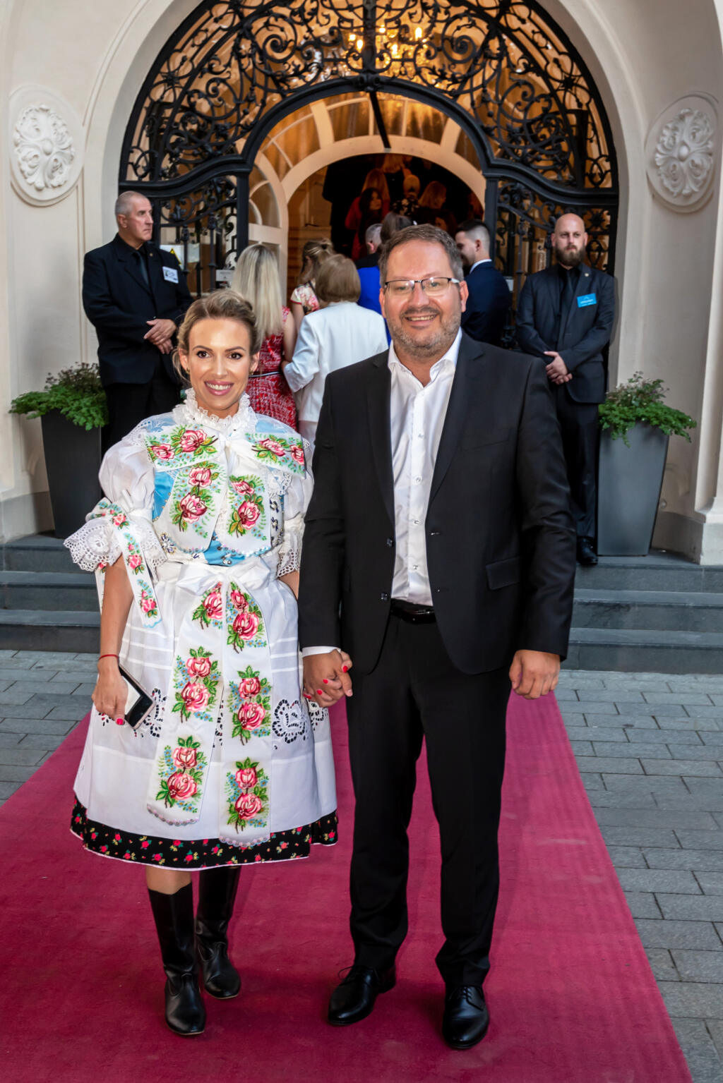 Hovorkyňa Bratislavského samosprávneho kraja Lucia Forman s priateľom Ľuborom.