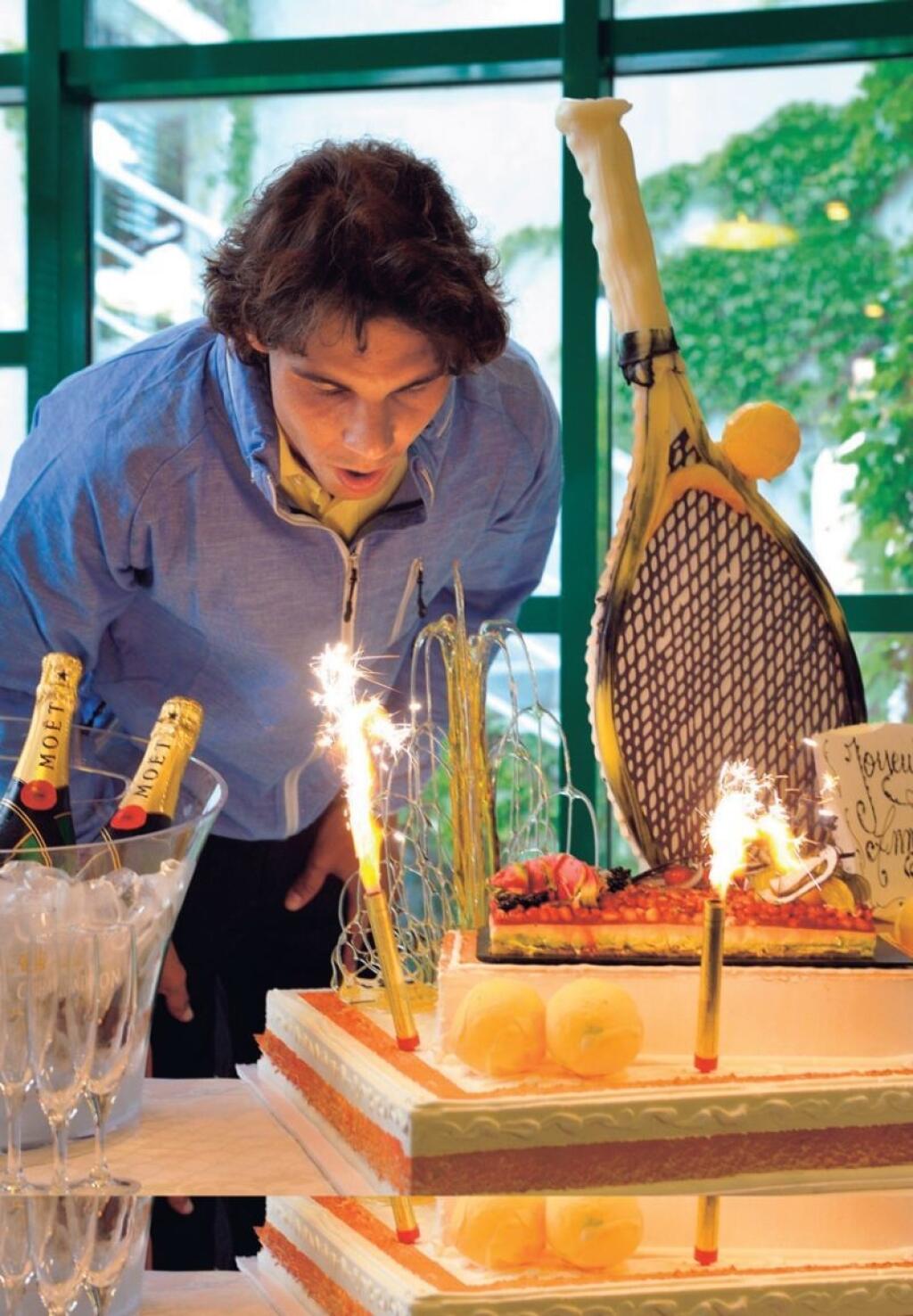 Rafael Nadal oslavoval svoje 26. narodeniny.