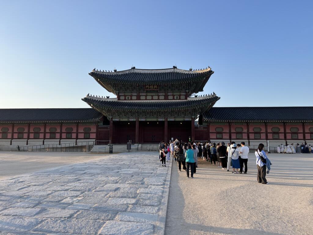 Najstarší a najväčší palác v Soule Gyeongbokgung