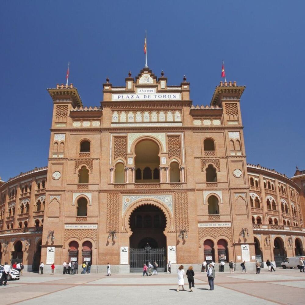 Las Ventas, Madrid, Španielsko, býčia aréna