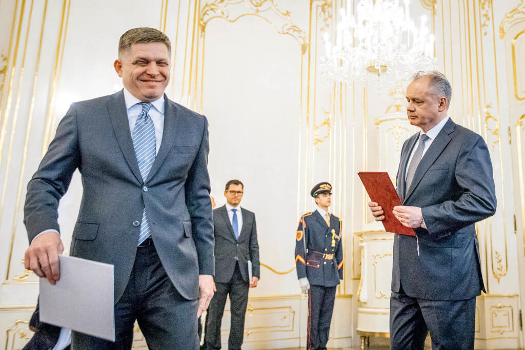 Fotografka agentúry SITA Diana Černáková zdokumentovala aj demisiu predsedu vlády Roberta Fica.