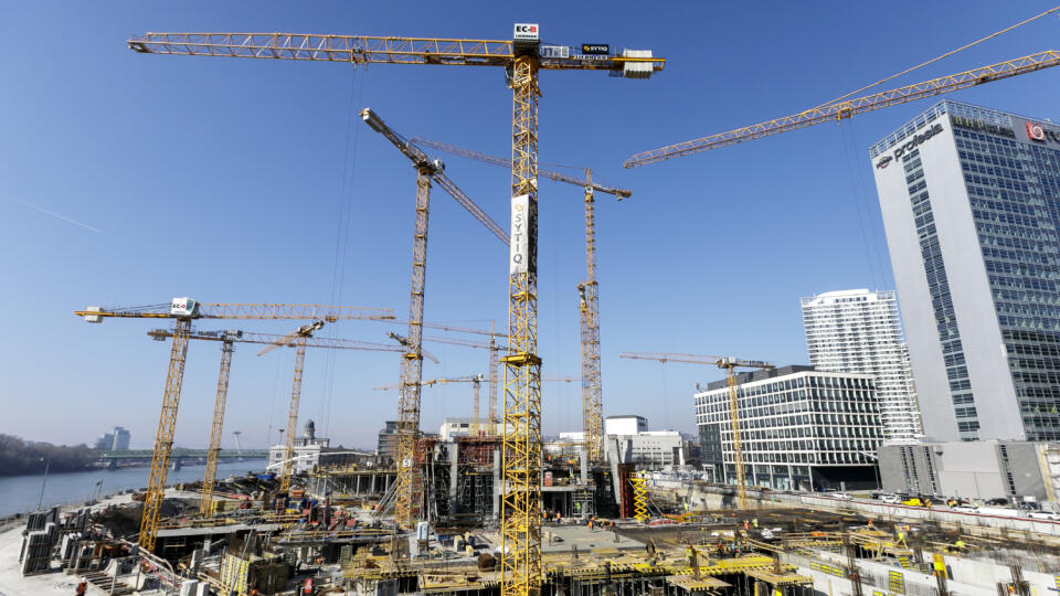 Výstavba projektu Eurovea II a prvého slovenského mrakodrapu Eurovea Tower