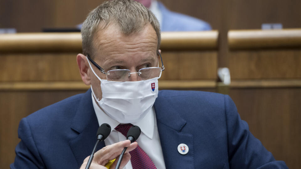 Na snímke predseda parlamentu SR Boris Kollár (SME RODINA)