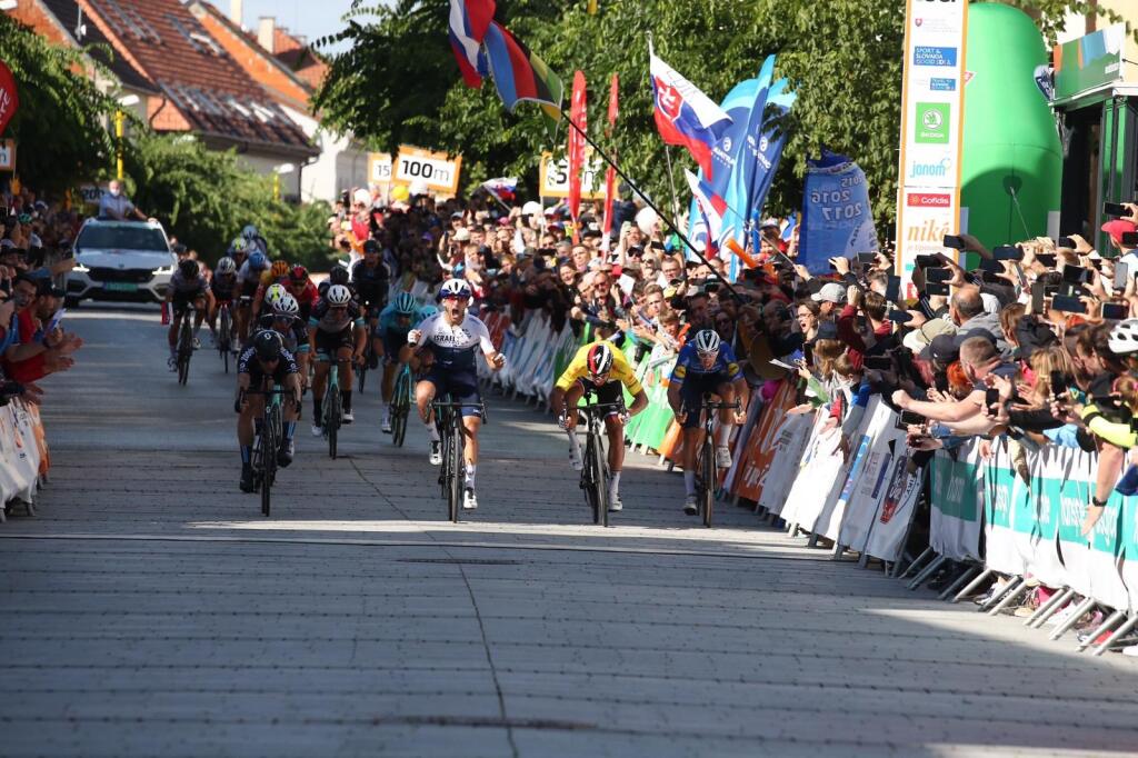 Peter Sagan počas dnešných pretekov Okolo Slovenska