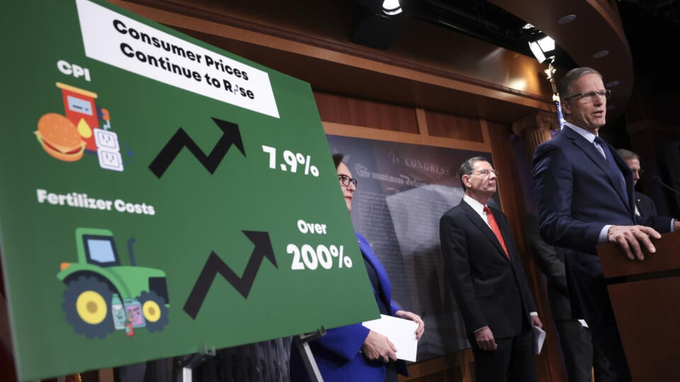 Senate Republicans Speak On Inflation
