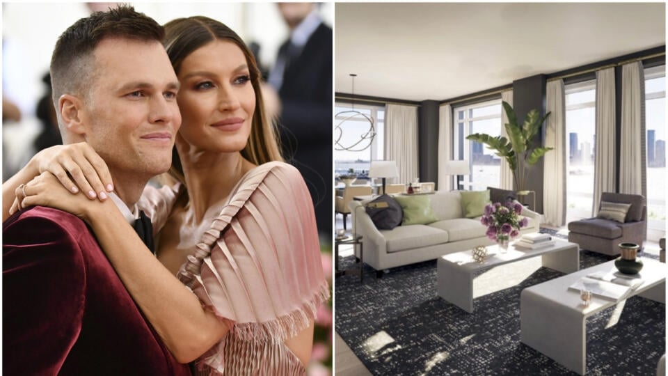 Giselle Bündchen s manželom Tomom Bradym predali svoj luxusný apartmán v New Yorku.