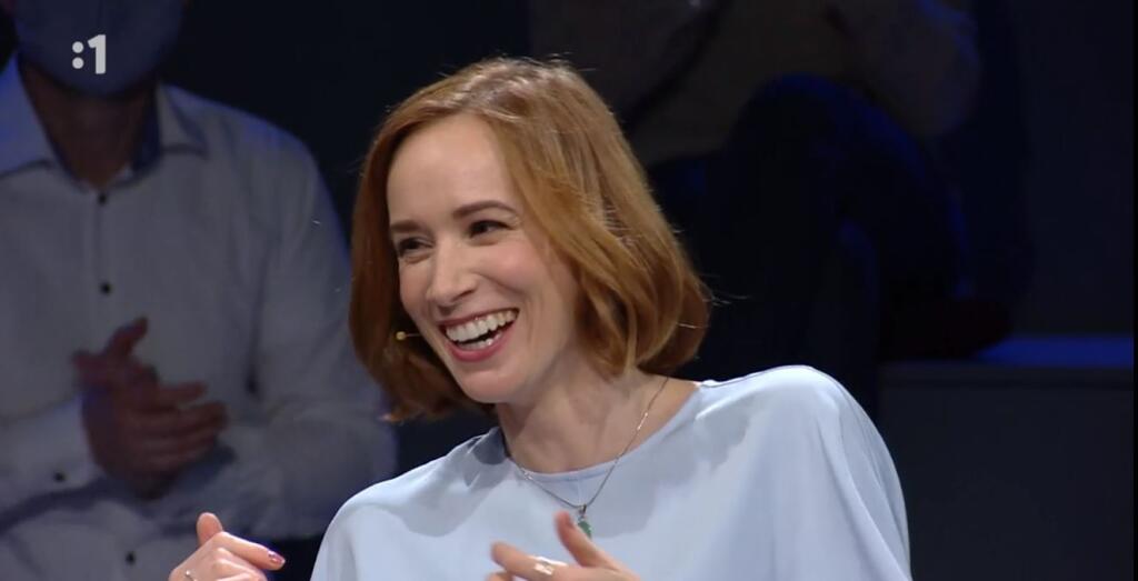 Táňa Pauhofová v relácii RTVS Zlaté časy.