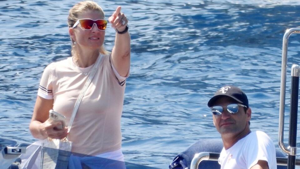 Federerovci vyrazili opäť na dovolenku, tento raz si za destináciu zvolili talianske Portofino. Vychutnali si, okrem iného, jazdu na lodi.