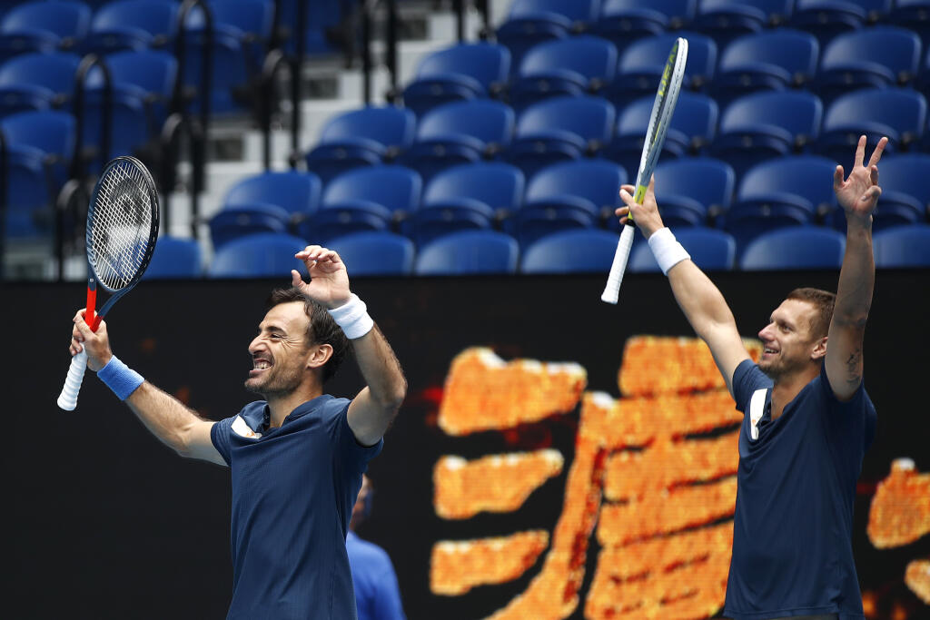Filip Polášek a Ivan Dodig vyhrali Australian Open.