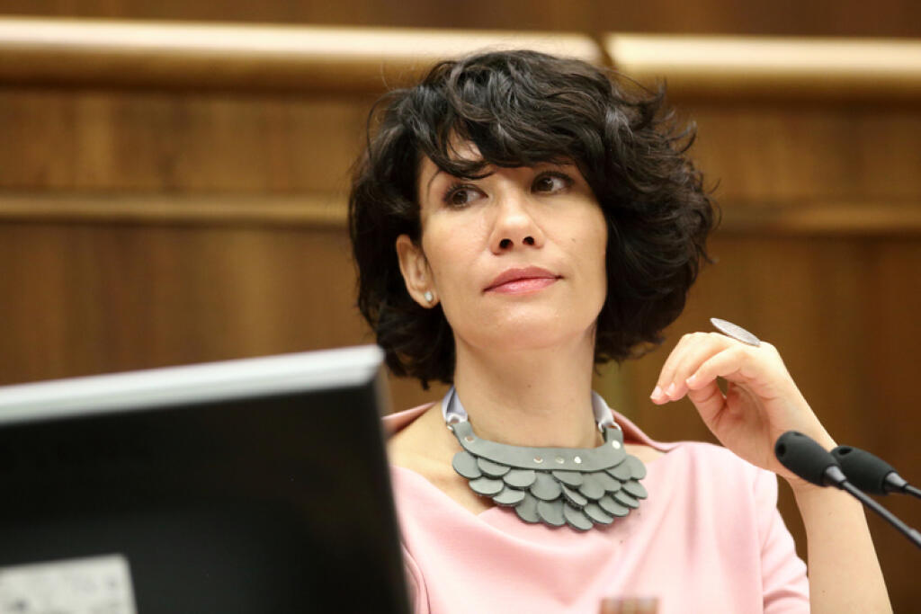 Podpredsedníčka parlamentu Lucia Nicholsonová