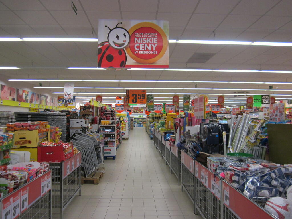 V predajniach Biedronky nájdete rozličný sortiment, nie len jedlo.