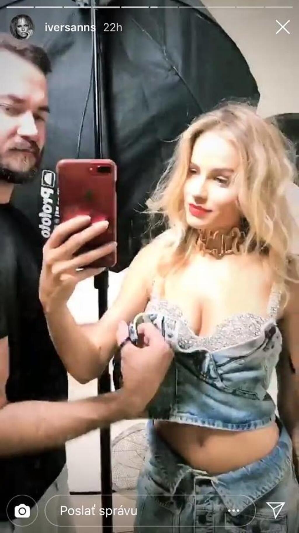 Ivana Gáborík disponuje sexi postavičkou.