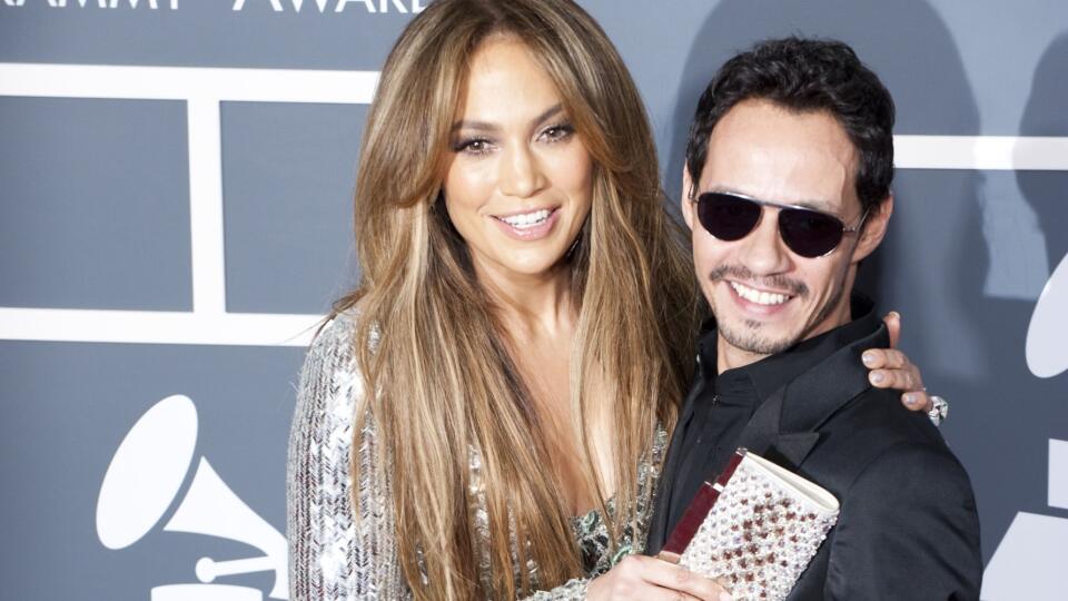 Jennifer Lopez a Marc Anthony v roku 2011.