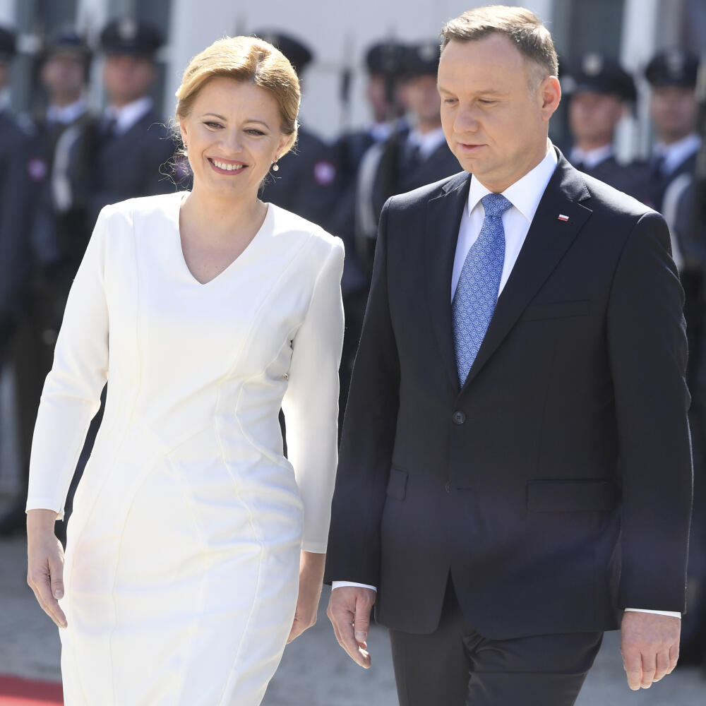 Slovenská prezidentka Zuzana Čaputová