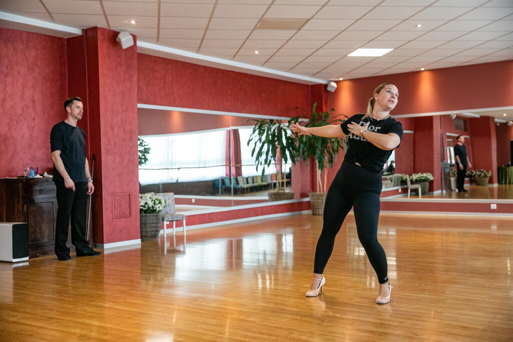 Dominika Cibulková nás pustila na jeden zo svojich tanečných tréningov. Takto to na ňom vyzeralo.