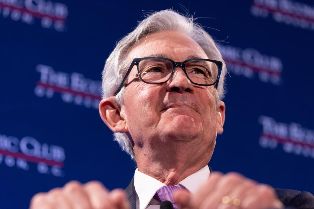 Fed Chair Jerome Powell Speaks At The Economic Club Of Washington D.C.