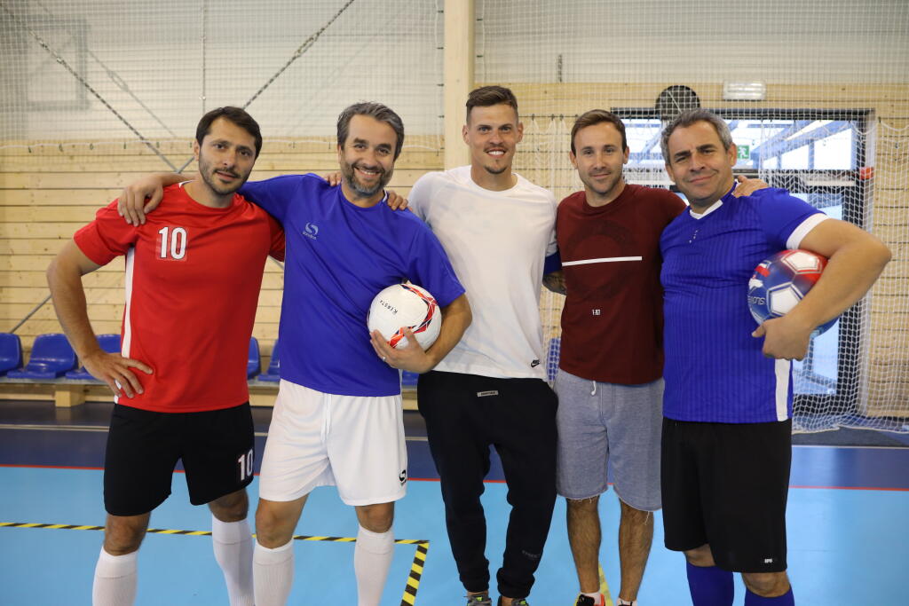 Seriáloví oteckovia si zahrali s bývalým kapitánom slovenskej futbalovej reprezentácie Martinom Škrtelom aj zápas.