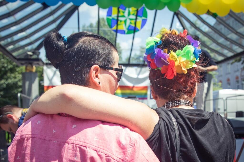 Pár dvoch žien, Dúhový Pride 2018.