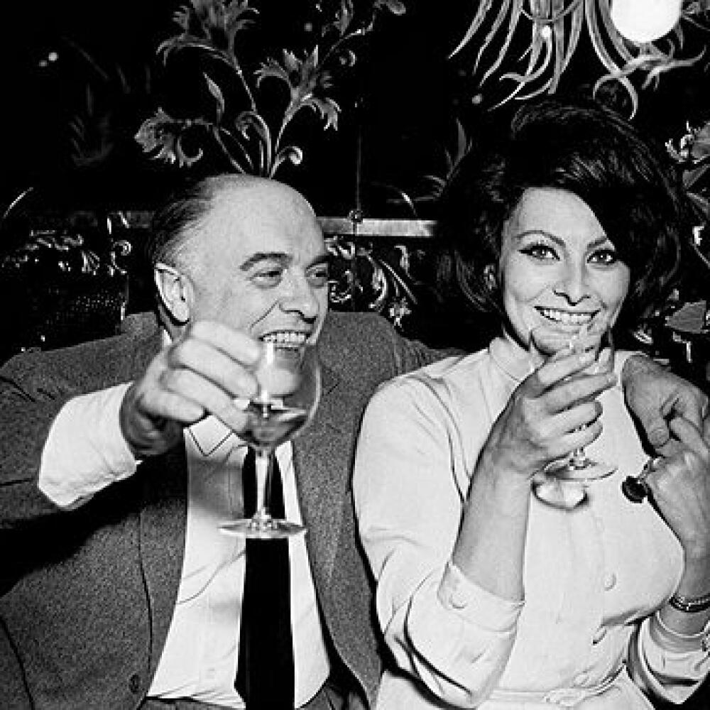 Sophia Loren a Carlo Ponti
