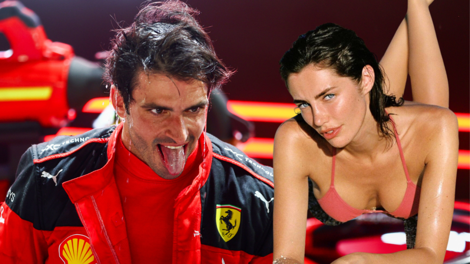 Carlos Sainz z Ferrari údajne zbalil krásnu škótsku modelku, s ktorou bujaro oslávil aj svoj triumf na VC Singapuru. Viac nájdete v galérii!