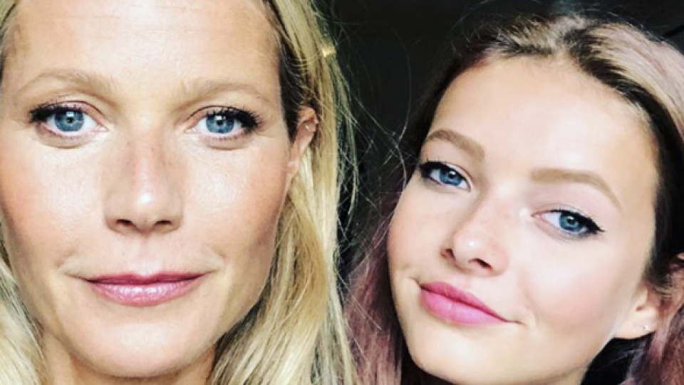 Gwyneth Paltrow (47) & Apple Martin (16)