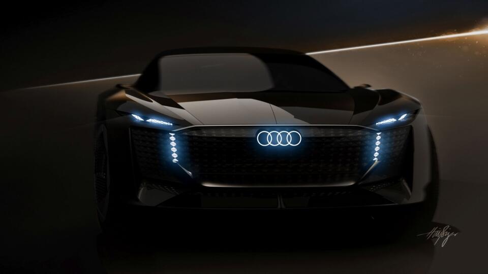 Koncept Audi Skysphere.